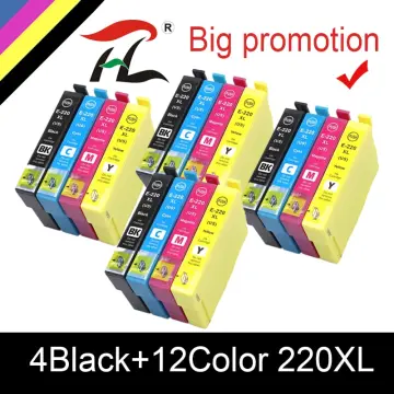 AU 212XL Refillable Ink Cartridge With Disposable Chip For Epson