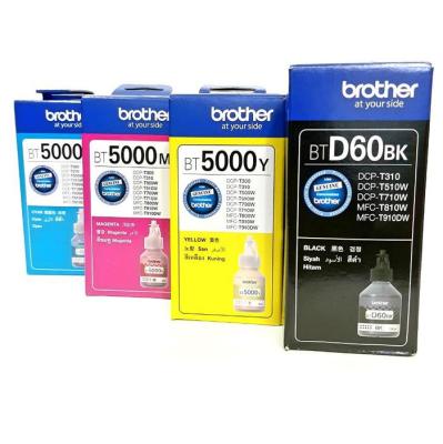 Brother BT-D60BK, BT-5000 Ink Bottle Ink cartridge Brother - หมึกสี Brother BT-D60BK, BT-5000 ของแท้ประกันศูนย์ 100%