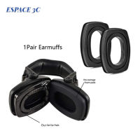 Espace 1 Pair Ear Pads Ear Cushions Earmuffs With Buckle Compatible For Howard Leight By Honeywell Impact Headset