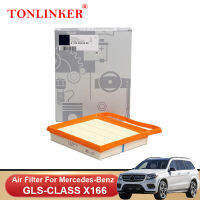 TONLINKER Air Filter A2760940504 สำหรับ Mercedes Benz GLS X166 2016 2017 2018 2019 GLS 400 4MATIC 3.0L รถอุปกรณ์เสริมสินค้า-glsunjugdd