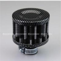 กรองจิ๋ว Air Filter ขนาด กว้าง 5.5 cm สูง 5.3 cm รูท่อขนาด 13 mm พร้อมเข็มขัดรัด คละสี