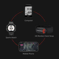 ThinkRider Monitor สายรัดหน้าอก ANT Fitness Sensor เข็มขัดที่รองรับ Wahoo Polar Garmin Connected Cycl