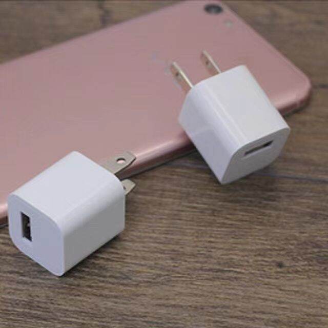 ประกัน1ปี-หัวชาร์จ-1usb-หัวไอโฟน-1ช่อง-จ่ายไฟ-1-0a-ของแท้