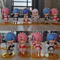 Set Re:Zero Rem Ram Emilia the Maid Outfit แต่งงาน Kimono Wedding Dress Ver. ตุ๊กตาฟิกเกอร์ Anime รีเซทชีวิต ฝ่าวิกฤติต่างโลก Re:life in a Different World from Zero Figure