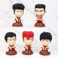 [AhQ ornaments] 5ชิ้น/เซ็ต9เซนติเมตรญี่ปุ่นอะนิเมะ S Lam Dunk Sakuragi Hanamichi ตัวเลขพีวีซีรุ่นเก็บของเล่น