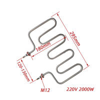 สแตนเลส220โวลต์องค์ประกอบความร้อน M14กระทู้เครื่องทำน้ำอุ่นแช่2KW องค์ประกอบความร้อนไฟฟ้าสำหรับถังกาต้มน้ำถัง