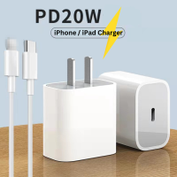 HSPD01IP ชุดชาร์จไอโฟน PD20W วัตต์ หัวชาร์จเร็วไอโฟน สายชาร์จไอโฟน Lightning to C