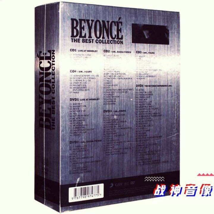Genuine Beyonce record set 4CD + 4DVD released by Hongyi | Lazada PH