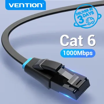 30m 100ft CAT6 Premium Ethernet Network Flat Cable LAN UTP 1000MB/S Gigabit  RJ45