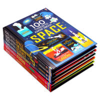 ชุดหนังสือ6 /4เล่ม Usborne 100 Things To Know About Discovery Series Space Science History อาหาร Hardbound ปกอ่านหนังสือสำหรับเด็กเด็ก Boy Girl Story Book