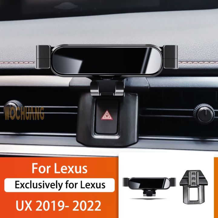 ที่จับโทรศัพท์มือถือรถสำหรับ-lexus-ux-ux200-ux260h-ux250h-19-22-360องศาในการหมุน-gps-รองรับอุปกรณ์เสริมขายึดแบบพิเศษ