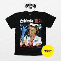 Ready Stock [1730] Blink 182-เสื้อยืดสีดำ Baju band laying skirt