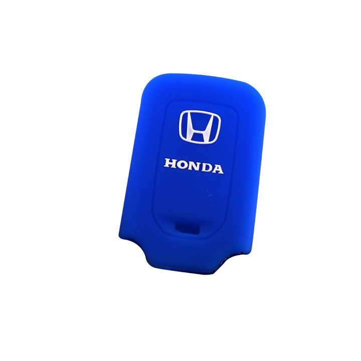 เคสกุญแจรถยนต์-ซิลิโคน-2-ปุ่มกด-สำหรับ-honda-hrv-crv-brv-xrv-vezel-jazz