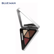 BLUEMAN Men s Four-color Eyeshadow Natural Matte Mascara For Beginners