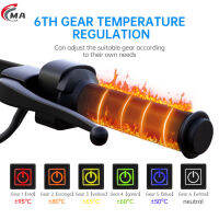 Anchtek Heated รถจักรยานยนต์ Handlebar Grips 5V USB 6เกียร์อุ่นไฟฟ้า Heated Grip Anti Vibration Anti Slip Hot Handlebar