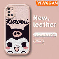 YIWESAN เคสโทรศัพท์หนังกันกระแทกลายการ์ตูนน่ารัก M31 M31 A31ปลอกสำหรับ Samsung เคสแฟชั่นเคสลายซิลิโคนนิ่มคลุมเลนส์เต็มรูปแบบเคสป้องกันกล้อง