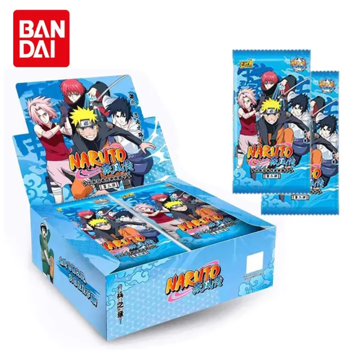 Naruto Cards Uzumaki Sasuke Ninja Hoy Game Collection Rare Cards Box 