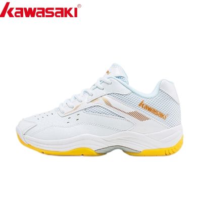 Kawasaki Mens Badminton Shoes Professional Sports Shoes for Women Breathable Indoor Court Sneakers K-086