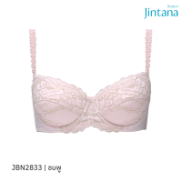 Jintana เสื้อชั้นใน (เสริมโครง) รุ่น Inspire รหัส JBN2833 สีชมพูพีช