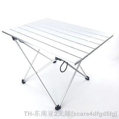 hyfvbu❂☍  Protable Aluminum Alloy Folding Camping Table Multifunctional Outdoor Dinner BBQ Desk for Hiking