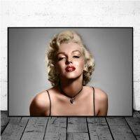 M Arilyn Monroe คลาสสิกย้อนยุคภาพยนตร์ดาวภาพผ้าใบจิตรกรรมฝาผนังศิลปะพิมพ์-ที่สมบูรณ์แบบสำหรับห้องนั่งเล่นตกแต่งบ้าน-รูปภาพที่มีคุณภาพสูง