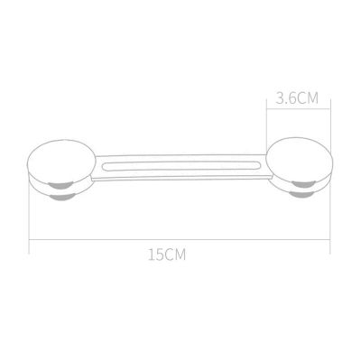 ตู้ป้องกันเด็กล็อคความปลอดภัยสำหรับเด็กใหม่สลักลิ้นชักกาวตัวล็อคสายสะพายสำหรับตู้เตาอบตู้เย็นตู้เสื้อผ้าที่นั่งหน้าต่างประตู