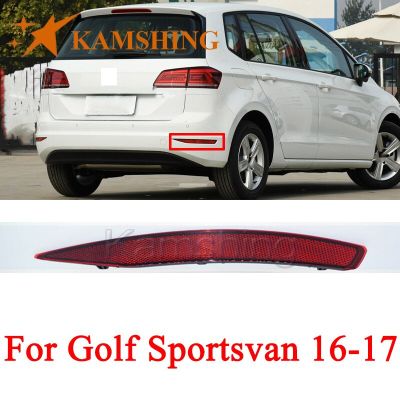 CAPQX Untuk VW Golf Sportsvan 16-17 Lampu Rem Bumper Belakang Mobil Lampu Kabut Reflektor Lampu Sinyal Peringatan Parkir Lampu Hiasan