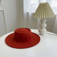 Hats Fedoras For Women Men Fedoras Lady Hat Two Toned Felt Church Hat Unisex Jazz Hat For Men And Women Wholesale Price