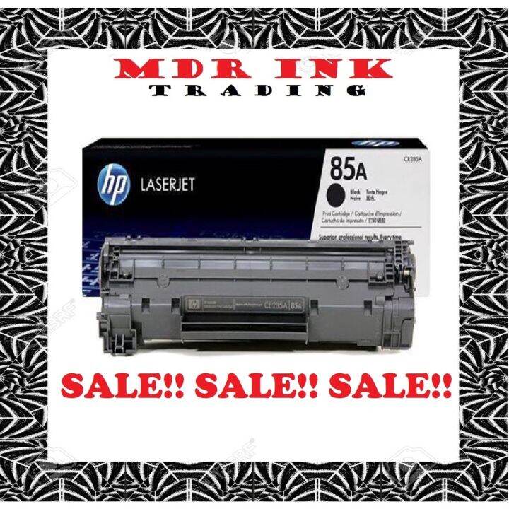 HP 85a (CE285A) Black Original LaserJet Toner Cartridge | Lazada PH