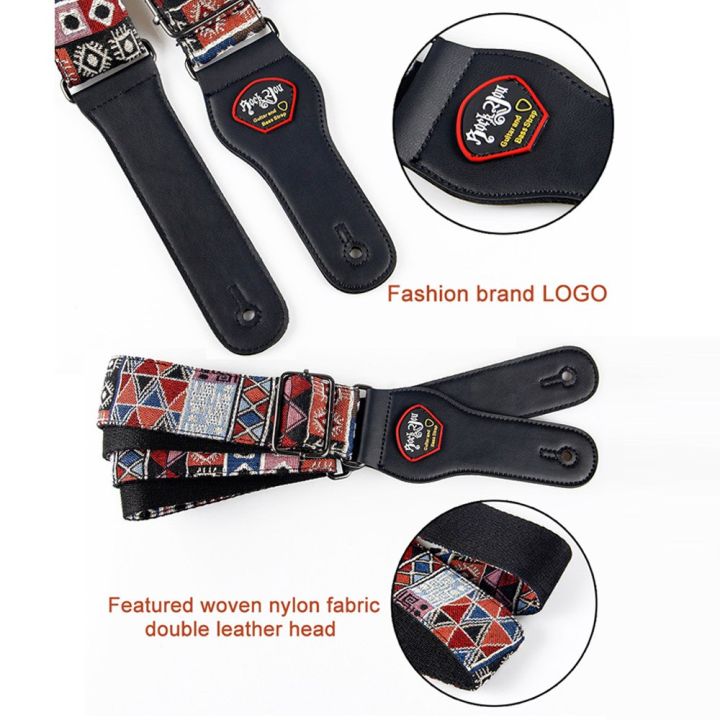 yueko-cotton-embroidery-durable-guitar-strap-classical-national-style-guitar-straps-for-acoustic-classical-bass-guitar-strap