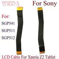 ขั้วต่อสายเคเบิลงอได้ WEIDA อะไหล่สำหรับ Sony แท็บเล็ต Xperia SGP541 Z2 SGP511 SGP512สายเคเบิล LCD เครื่องต่อสายเคเบิลงอได้