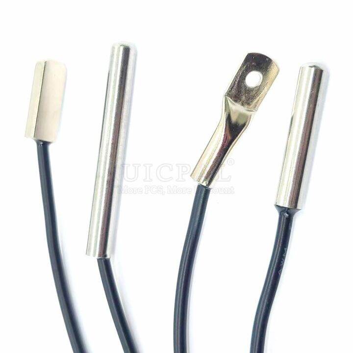 DS18B20 Temperature Sensor Probe 304 Stainless Steel 6*30MM OD 3.0MM Waterproof Dustproof