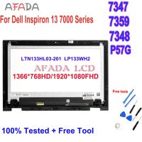 LCD Display For Dell Inspiron 13 7000 Series 7347 7348 7359 P57G Touch Screen Digitizer Assembly LTN133HL03-201 LP133WH2