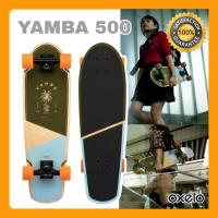 ?พร้อมส่ง???ครุยเซอร์​ สเก็ต​บอร์ด​ รุ่น YAMBA 500?? ลายต้นปาล์ม​ ล้อส้ม