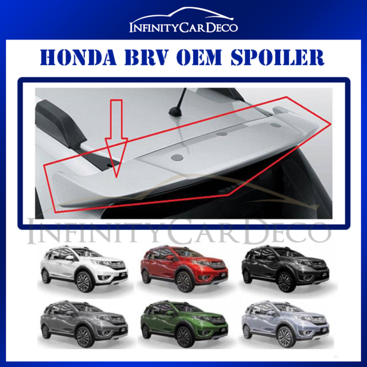 Honda Brv Br V Oem M D L Style Abs Spoiler With Painting White Orchid Pearl Lazada