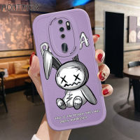 Hontinga เคสสำหรับ OPPO A9 2020 A5 2020เคสโทรศัพท์ซิลิโคนนิ่มหนังกระต่ายหดหู่น่ารักเคสป้องกันกล้องคลุมทั้งหมดฝาหลังกันกระแทกเคสโทรศัพท์นิ่มสำหรับเด็กผู้หญิง