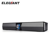 ELEGIANT SR500 20W Portable Wireless Computer Speakers Home Theater Sound System Soundbar Music Player BT5.0 AUX Input 1800mAh