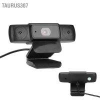 Taurus307 กล้องเว็บแคมออโต้โฟกัส ไมโครโฟนในตัว Usb2.0 อินเตอร์เฟส Bmp Jpeg ภาพ Hd 360 องศา หมุนได้ สําหรับ Win Ios