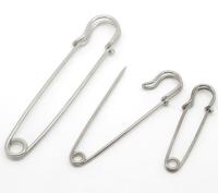 1Pack Metal Safety Pins Holders Brooch Findings Sewing Tools Jewelry Apparel Accessories