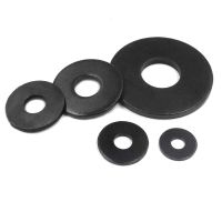 2/25 Buah Baja Karbon Hitam Ukuran Besar Kebesaran Besar Lebih Luas Mesin Cuci Datar M3 M4 M5 M6 M8 M10 M12 M14 M16 Gasket Polos Kualitas Tinggi