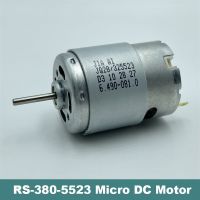 RS-380ไมโคร28มม. Motor Listrik ไฟฟ้ากระแสตรง3V-7.4V 26800RPM ความเร็วสูงแปรงคาร์บอนแรงบิดขนาดใหญ่มอเตอร์แม่เหล็กแข็งแกร่ง DIY มอเตอร์ไฟฟ้าเรือรถของเล่น