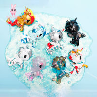 Tokidoki Unicorn Second Family Blind Hand Anime Unicorn Mermaid Series ของเล่นรูปวันเกิดของขวัญเด็กของเล่นตุ๊กตาจัดส่งฟรี