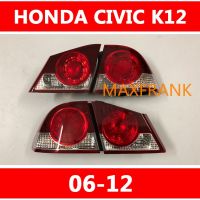 FOR HONDA CIVIC FD 06-12 TAILLIGHT TAIL LIGHT TAIL LAMP BRAKE LIGHT BACK LIGHT ไฟหน้า​ /เลนส์ไฟหน้า/ไฟหน้าสําหรับ/ไฟท้าย