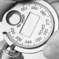 ■♚◊ 1/2/3pcs Metal Spark Plug Gap Gauge Tool Measurement Coin-Type 0.6-2.4mm Range Spark Plug Gage Gap Tool Feeler