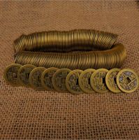 【YD】 50pcs/set 23mm Chinese Coins Antique Currency Cash Collectible curio souvenir