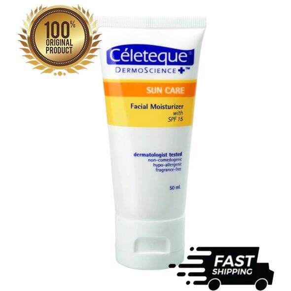CELETEQUE Dermo Science Sun Care Facial Moisturizer SPF15 50ml Lazada PH