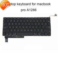 Eua Inglês Substupição Do Portil Teclados Backlit Teclado Para A1286 Macbook Pro Md318 Mc118 Mc371 Mb985 Ma896 Preto A Quente