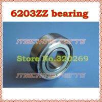 ✚ 10pcs Radial Shaft 6203ZZ Ball Bearing 17x40x12 17x40x12Mm Metal Shield 6203Z Deep Groove