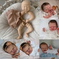 hot！【DT】☈  17inch Reborn Baby Looklike Real Unfinished Parts for Children