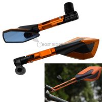 CNC Aluminum Motorcycle Rear View Mirrors Blue Anti-glare Mirror fit for kawasaki Z900 Z1000 Z800 Z750 Z650 Z300 Z250 Z125